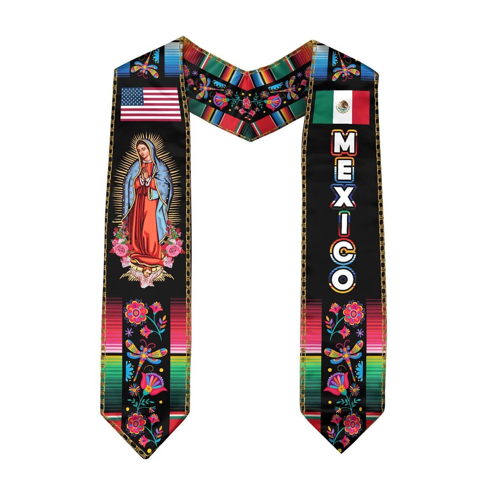 5110 Mexican Graduation Sash, Mexico Graduation Stole 2025,Mexican American